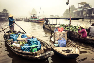 Delta Mekongu Wietnam wakacje wycieczki ciekawe miejsca