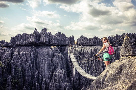 Tsingy de Bemaraha, Madagaskar, park narodowy